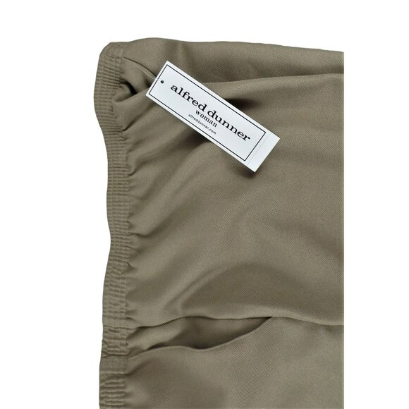 Alfred Dunner Womens Pants Tan Dress Slacks Size 24 Short Plus NWT JH1130 - Picture 4 of 4